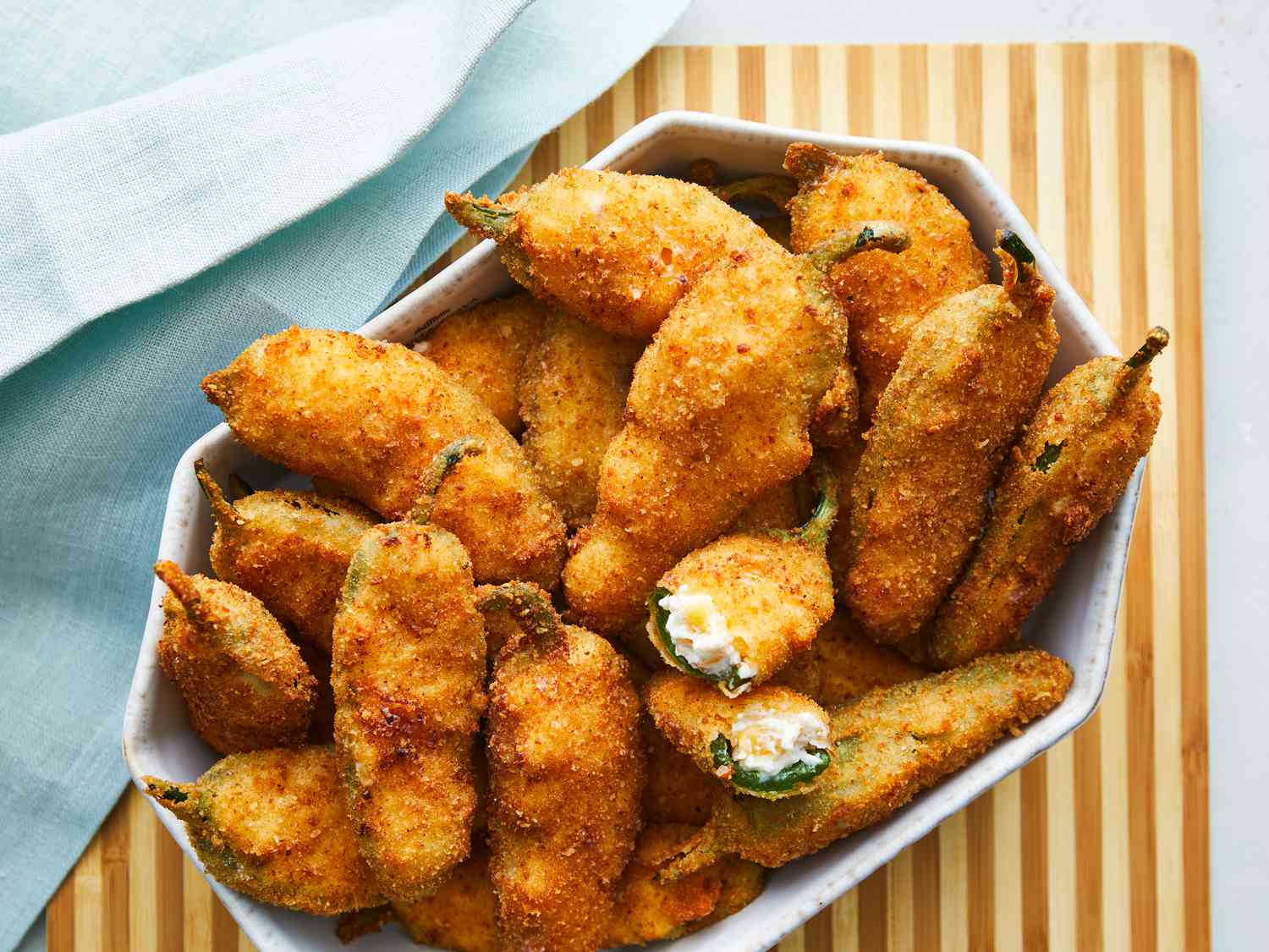 Jalapeño Poppers – Piments jalapeños farcis au fromage