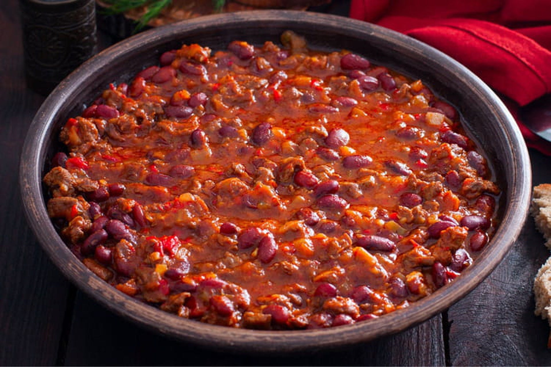 Chili con Carne – Ragoût épicé de bœuf aux haricots