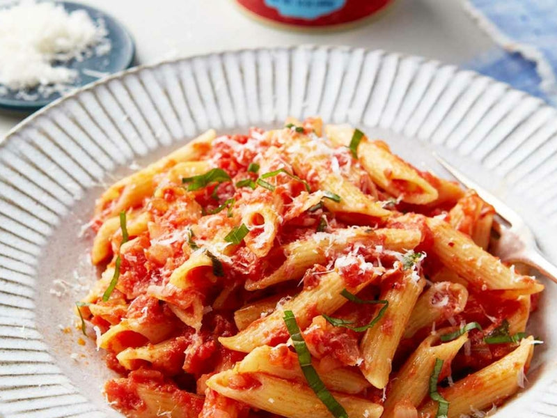 Pâtes all’Arrabbiata – Penne sauce tomate arrabbiata