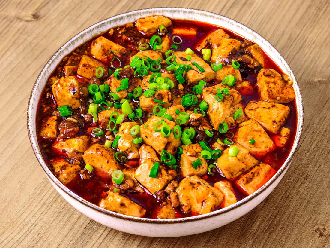 Mapo Tofu – Tofu soyeux au bœuf dans sauce pimentée